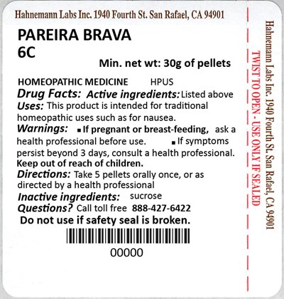 Pareira Brava 6C 30g - Pareira Brava 6C 30g 